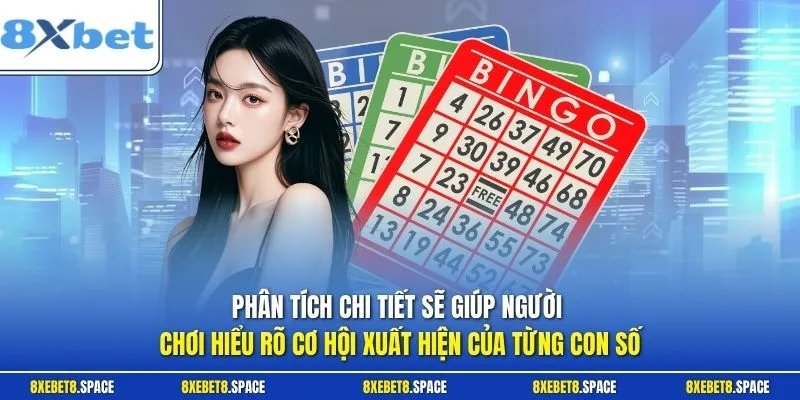 Phân tích chi tiết sẽ giúp người chơi hiểu rõ cơ hội xuất hiện của từng con số